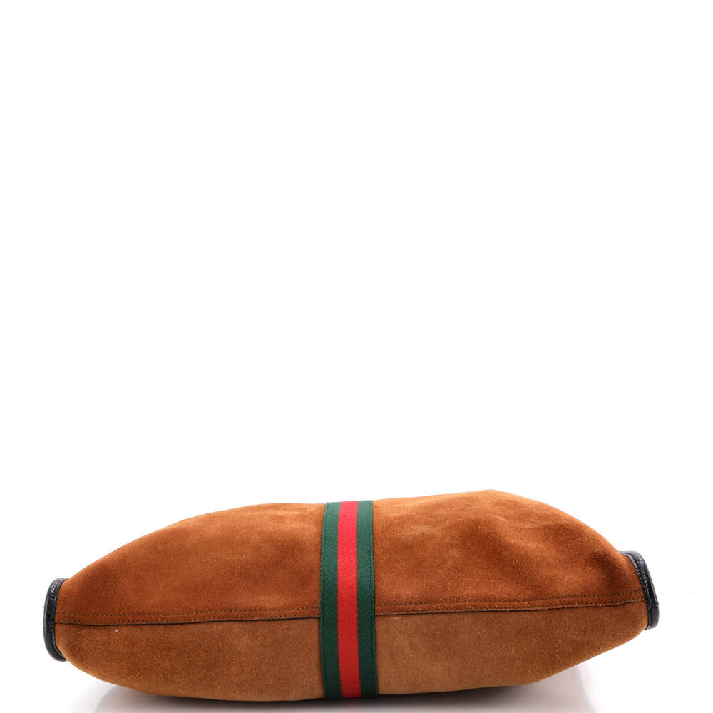 Gucci Rajah Chain Tote Suede Large #252862G81B - Picture 5 of 8